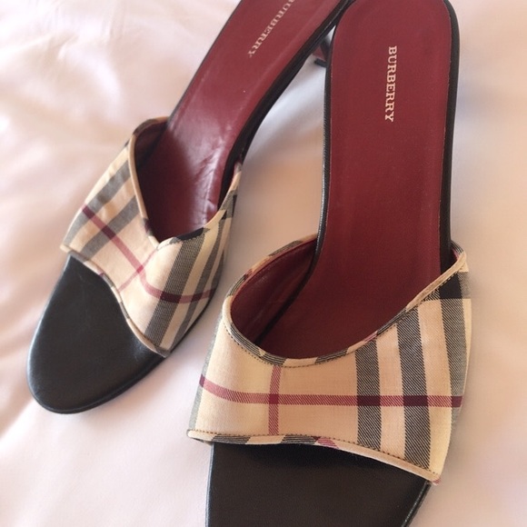 burberry dress sandals